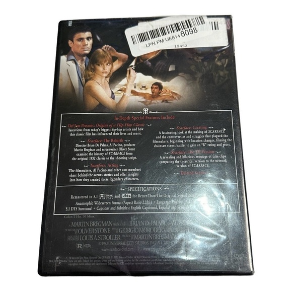 Scarface Anniversary Edition 2 Disc DVD Set - Picture 2 of 3